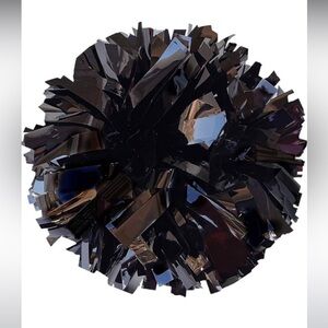 Black Cheerleading Pom Pom